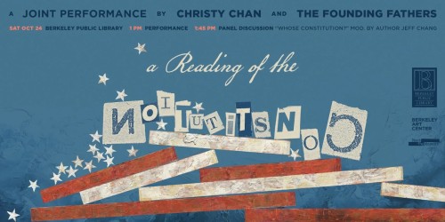 WEST COAST PREMIERE PERFORMANCE: A Reading of the Noitutitsnoc
